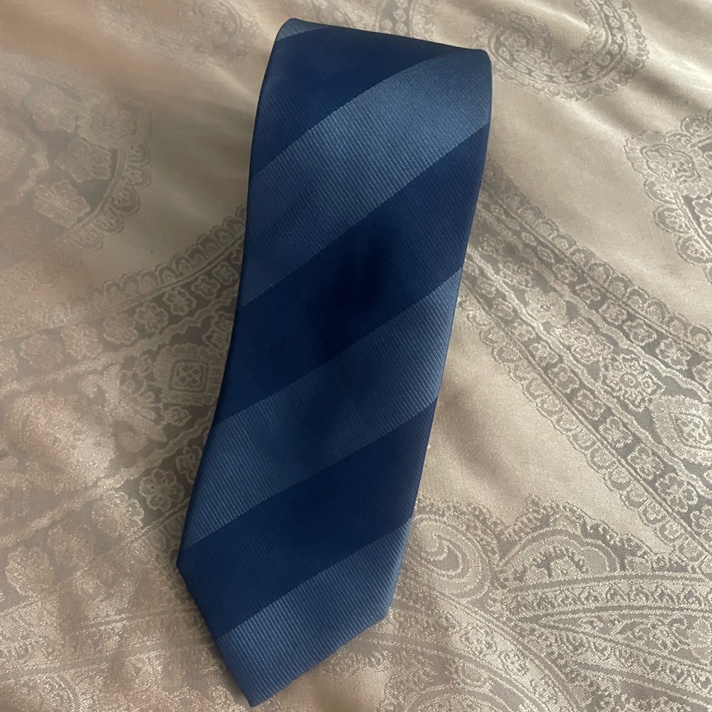 DKNY SILK SKINNY TIE